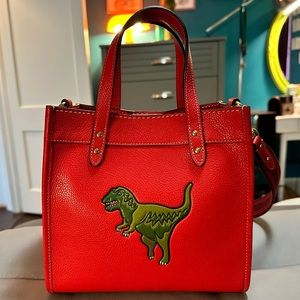 Coach Field 22 Tote with Rexy + Matching Wallet